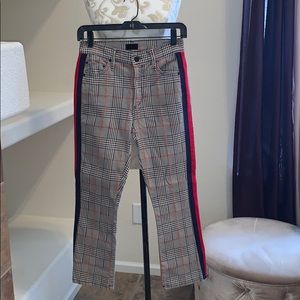 mother insider plaid